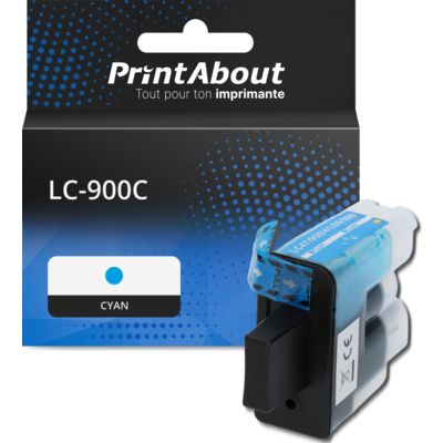 Cartouche compatible Brother LC-900C - Cyan