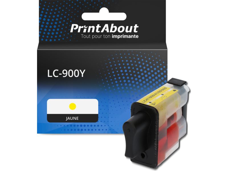 Cartouche compatible Brother LC-900Y - Jaune