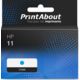 Cartouche compatible HP 11 (C4836A) - Cyan