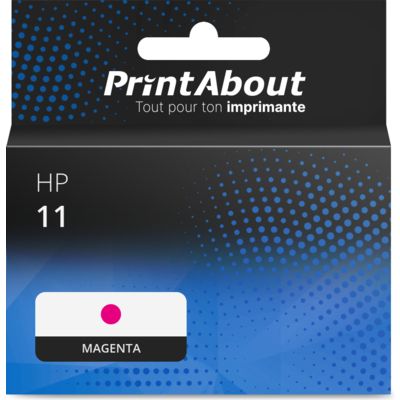 Cartouche compatible HP 11 (C4837A) - Magenta
