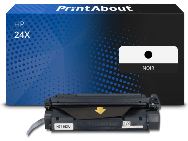 Toner Noir Compatible HP LaserJet 1150 - Modèle Q2624A/24A - Neuf