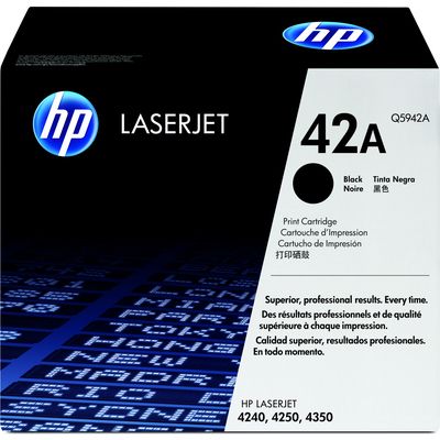 HP 42A (Q5942A) - Noir - Toner