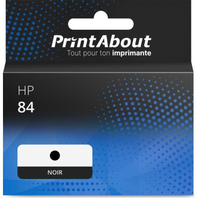 Cartouche compatible HP 84 (C5016A) - Noir