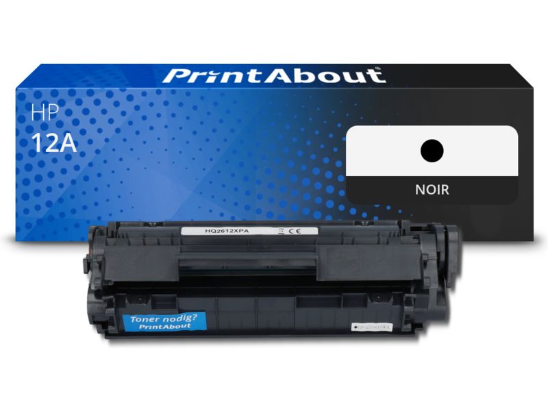Marque maison Toner HP 12X (Q2612X) Noir Haute Capacité