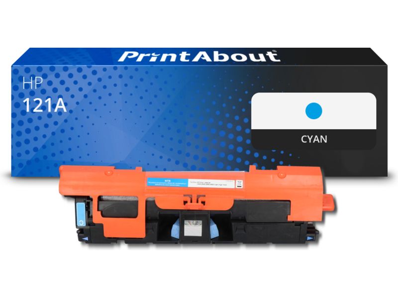 Toner compatible HP 121A (C9701A) - Cyan