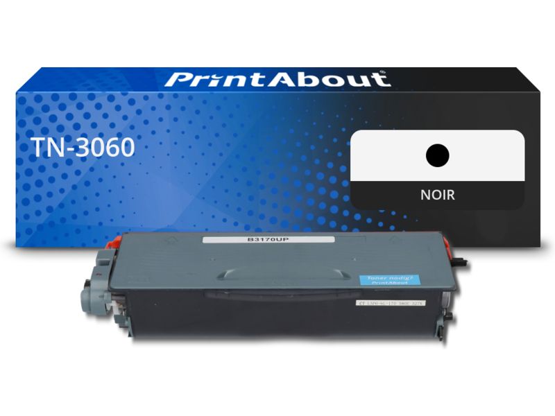 Toner compatible Brother TN-3060 - Noir - Grande capacité