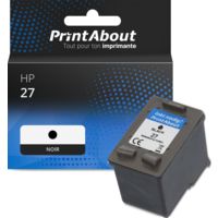 Cartouche compatible HP 27 (C8727AE) - Noir