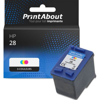 Cartouche compatible HP 28 (C8728A) - 3-couleurs