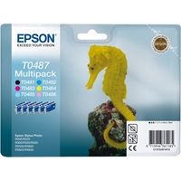 Epson T048 (C13T04874010BA) - 6 couleurs - Cartouche d'encre - Multipack