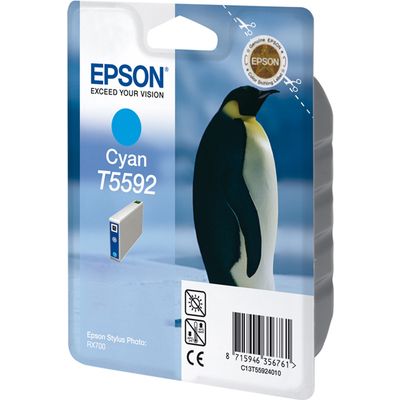 Epson T559 (C13T559240) - Cyan - Cartouche d'encre