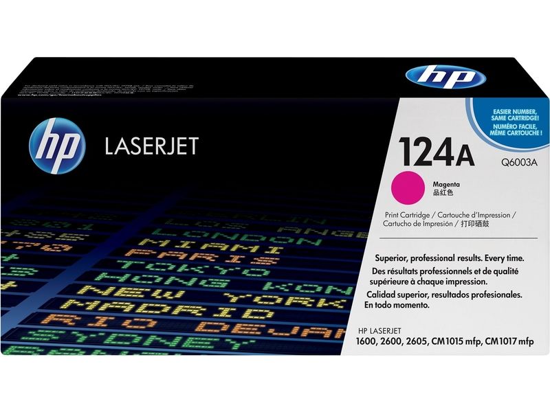 HP 124A (Q6003A) Toner Magenta