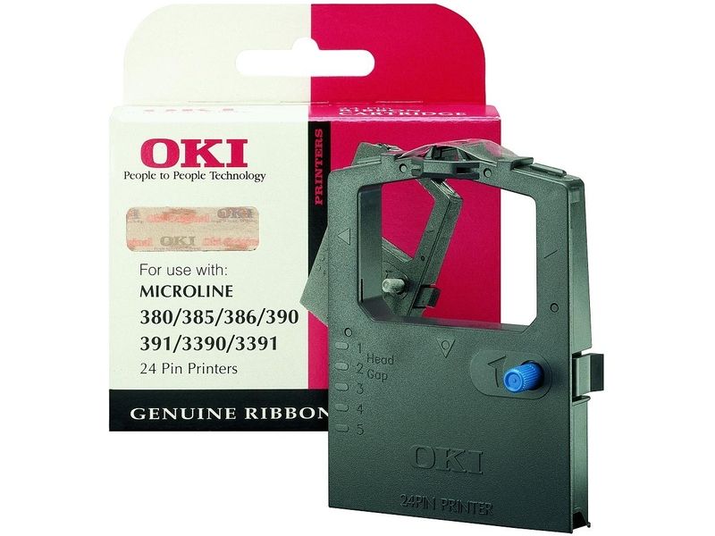OKI 09002309 Ribbon Zwart