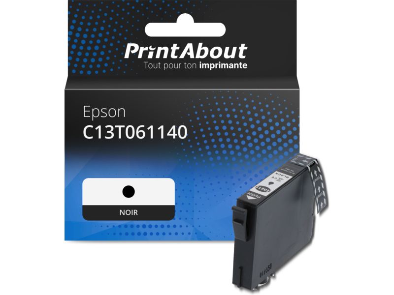 Cartouche compatible Epson C13T061140 - Noir