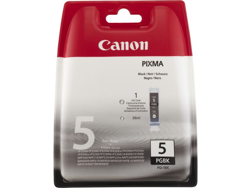 Canon PGI-5BK Inktcartridge Zwart
