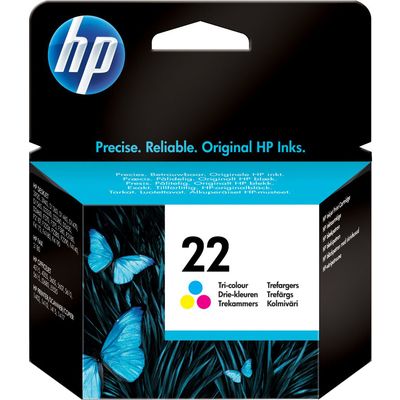 HP 22 (C9352AE) - 3-couleurs - Cartouche d'encre