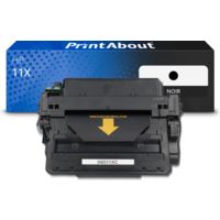 Toner compatible HP 11X (Q6511X) - Noir - Grande capacité