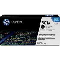 HP 501A (Q6470A) - Noir - Toner