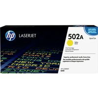 HP 502A (Q6472A) - Jaune - Toner