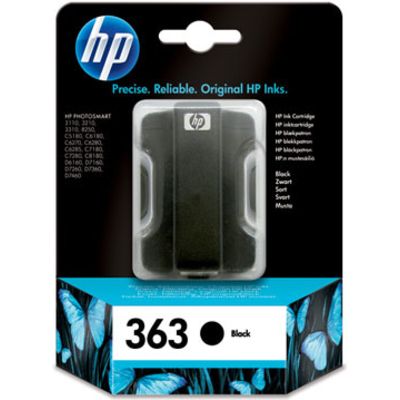HP 363 (C8721EE) - Noir - Cartouche d'encre