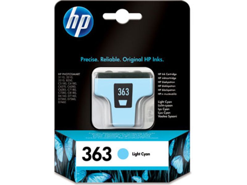 HP 363 (C8774EE) Inktcartridge Licht-cyaan