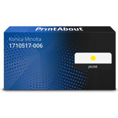 Toner compatible Konica Minolta 1710517-006 - Jaune