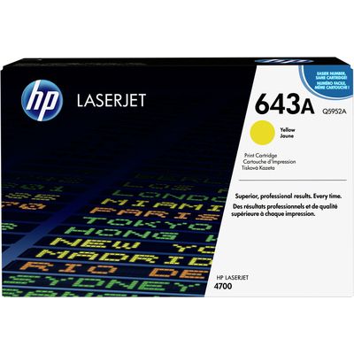 HP 643A (Q5952A) - Jaune - Toner