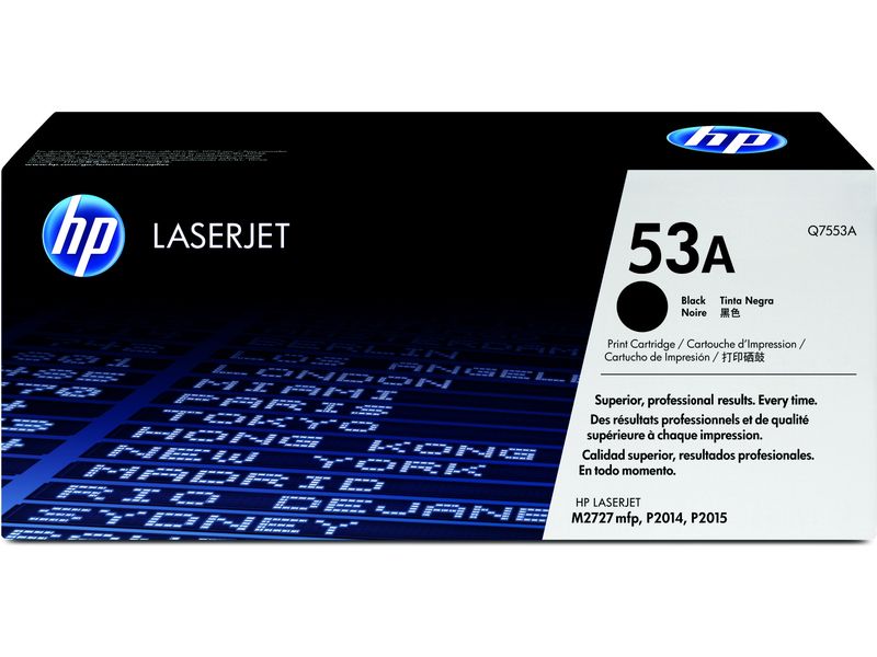 HP 53A (Q7553A) Toner Zwart