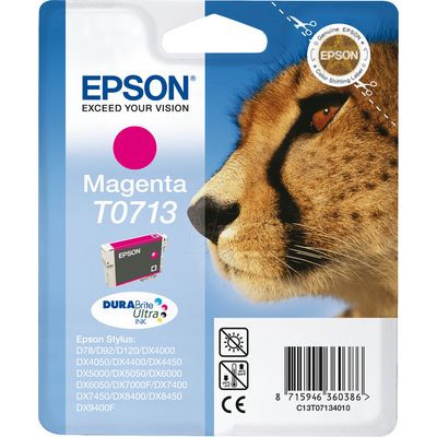 Epson T071 (C13T07134010) - Magenta - Cartouche d'encre
