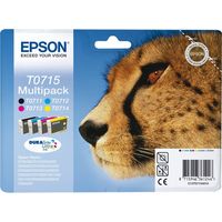 Epson T071 (C13T07154010) - 4 couleurs - Cartouche d'encre - Multipack
