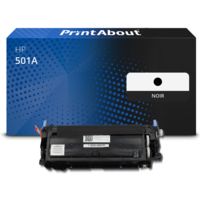 Toner compatible HP 501A (Q6470A) - Noir