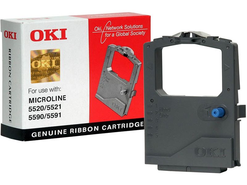 OKI 01126301 Ribbon Zwart
