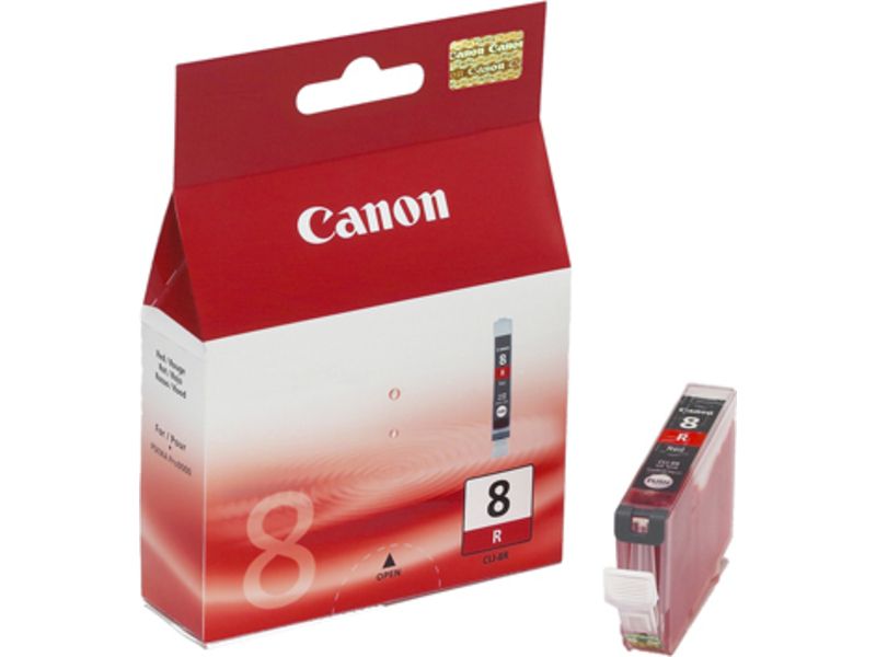 Canon CLI-8R Inktcartridge Rood