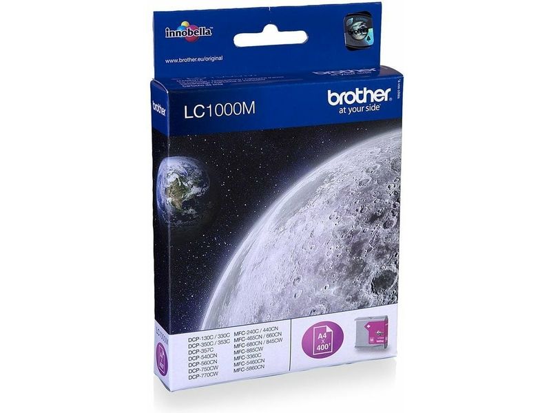 Brother LC-1000M Inktcartridge Magenta