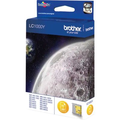 Brother LC-1000Y - Jaune - Cartouche d'encre
