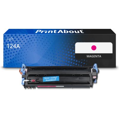 Toner compatible HP 124A (Q6003A) - Magenta