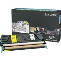 Lexmark C5240YH - Jaune - Toner - Grande capacité