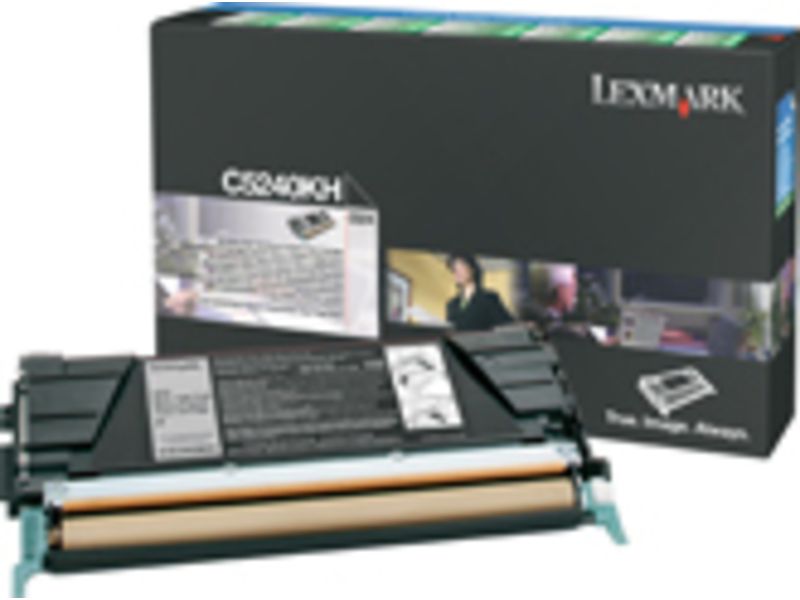 Lexmark C5240KH Toner Zwart Hoge capaciteit
