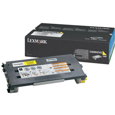 Lexmark C500H2YG - Jaune - Toner - Grande capacité