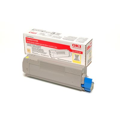 OKI 43381905 - Jaune - Toner