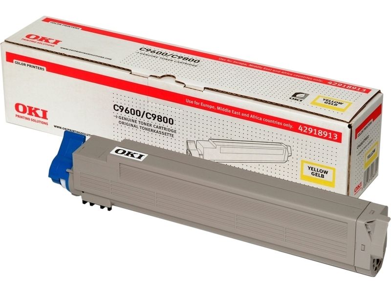 OKI 42918913 Toner Geel