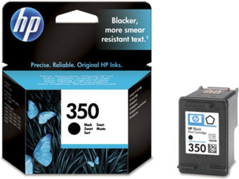 HP 350 (CB335EE) Inktcartridge Zwart