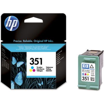 HP 351 (CB337EE) - 3-couleurs - Cartouche d'encre
