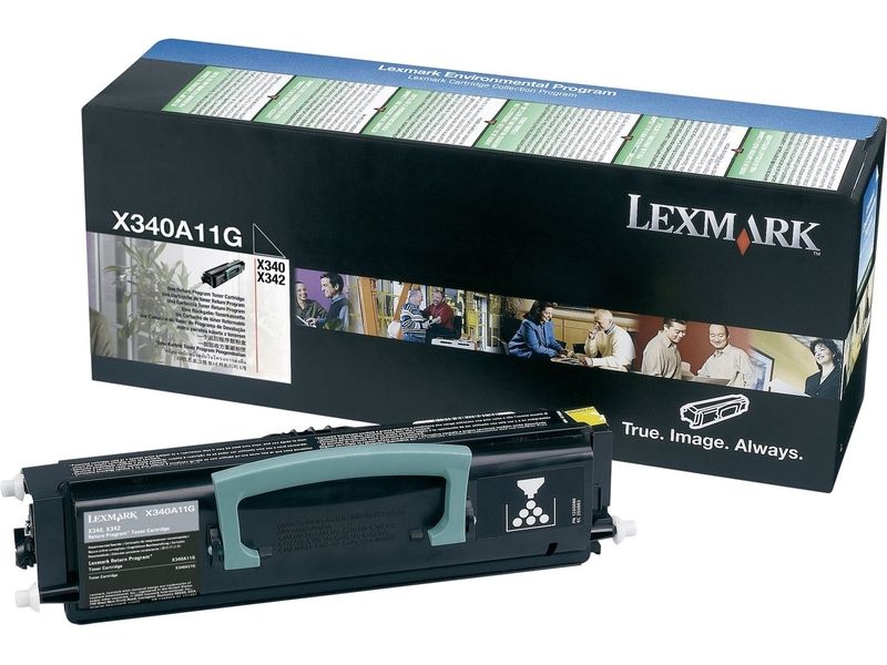 Lexmark X340A11G Toner Zwart