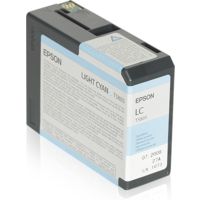 Epson T580 (C13T580500) - Cyan clair - Cartouche d'encre