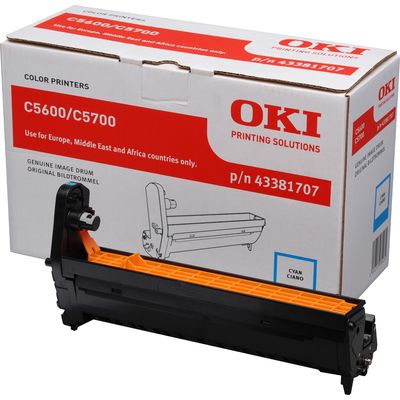 OKI 43381707 - Cyan - Tambour