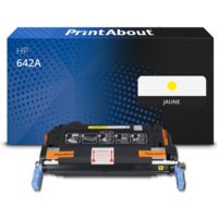 Toner compatible HP 642A (CB402A) - Jaune