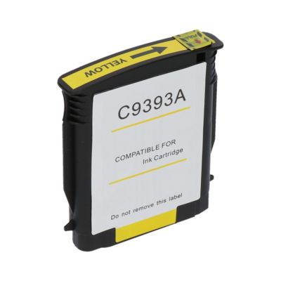 Cartouche compatible HP 88XL (C9393AE) - Jaune - Grande capacité