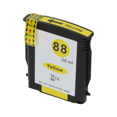 Cartouche compatible HP 88XL (C9393AE) - Jaune - Grande capacité