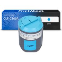 Toner compatible Samsung CLP-C300A - Cyan