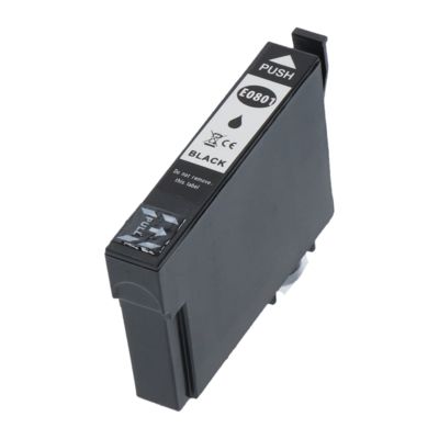 Cartouche compatible Epson T0801 - Noir